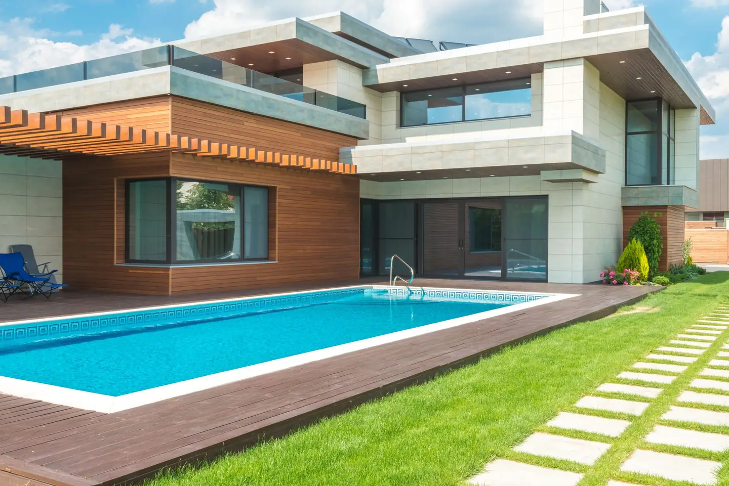 Swimming pool built in Carlingford, NSW